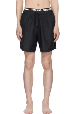 Moschino Heren, Badkleding, Zwart, Maat: L Poliester