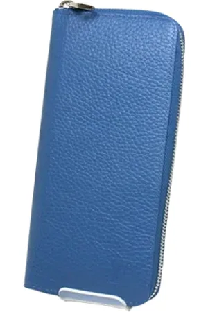 LOUIS VUITTON Dames, Pre-owned, Blauw, Maat: ONE Size Leer