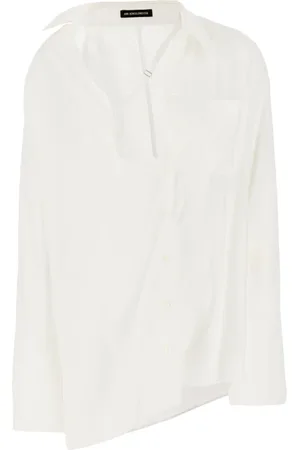 ANN DEMEULEMEESTER Dames, Blouses & Shirts, Wit, Maat: M