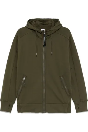 C.P. Company Heren, Sweatshirts & Hoodies, Groen, Maat: XL Katoen