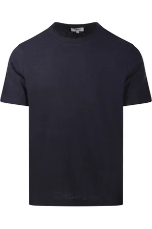 ALTEA Heren, Tops, Blauw, Maat: L Katoen