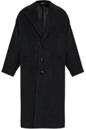 Dolce & Gabbana Heren, Mantels, Grijs, Maat: M Wol