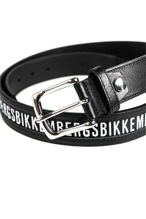 Bikkembergs Dames, Accessoires, Zwart, Maat: 105 CM Leer