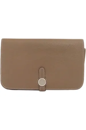 Hermès Dames, Pre-owned, Bruin, Maat: ONE Size Leer