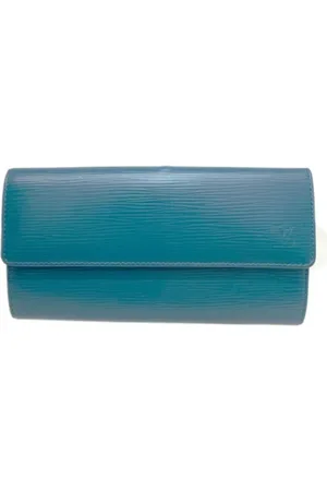 LOUIS VUITTON Dames, Pre-owned, Blauw, Maat: ONE Size Leer
