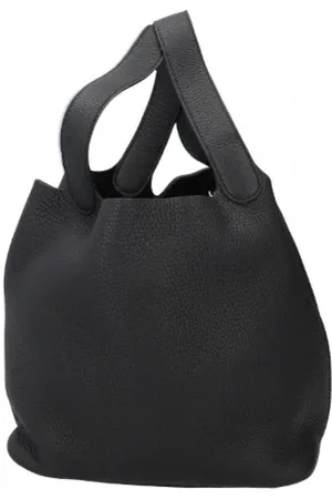 Hermès Dames, Pre-owned, Zwart, Maat: ONE Size Leer