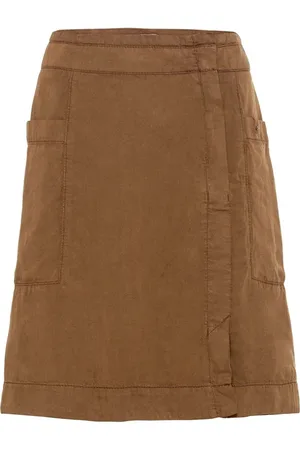 Camel Active Dames, Rokken, Oranje, Maat: 2XL
