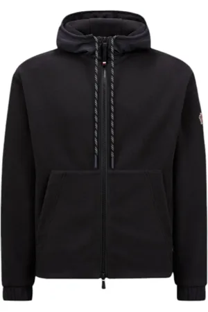 Moncler Heren, Sweatshirts & Hoodies, Zwart, Maat: S Fleece