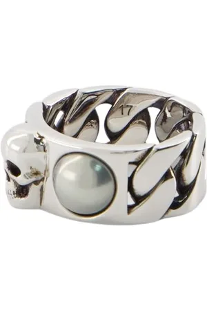Alexander McQueen Heren, Accessoires, Grijs, Maat: 60 MM