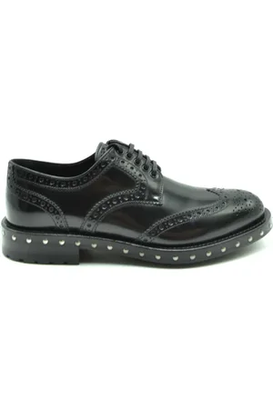 Dolce & Gabbana Dames, Schoenen, Zwart, Maat: 36 EU Leer