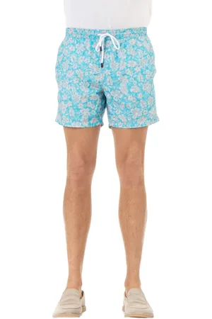 BARBA Heren, Badkleding, Blauw, Maat: XL