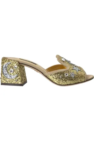 Dolce & Gabbana Dames, Schoenen, Geel, Maat: 38 EU