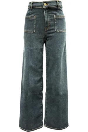 Frame Dames, Jeans, Blauw, Maat: W27 Katoen