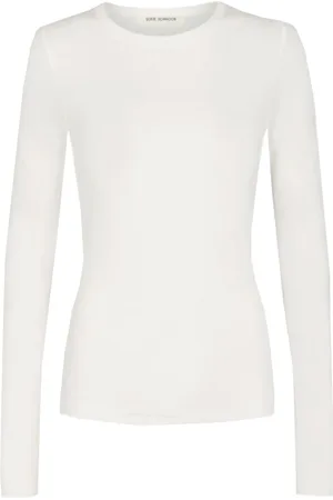 Sofie Schnoor Dames, Blouses & Shirts, Wit, Maat: L Leer