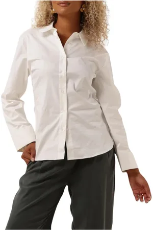 Modstrom Dames, Blouses & Shirts, Wit, Maat: XS