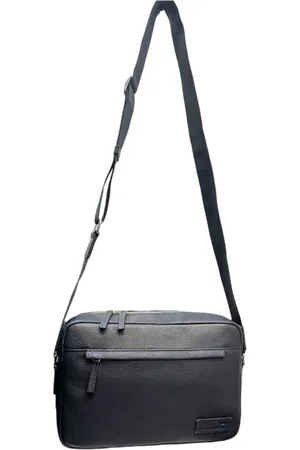 HARMONT&BLAINE Heren, Tassen, Blauw, Maat: ONE Size Leer