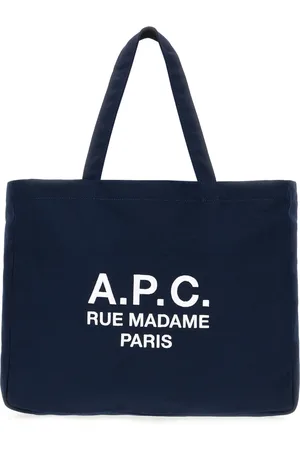 A.P.C. Dames, Tassen, Blauw, Maat: ONE Size Katoen