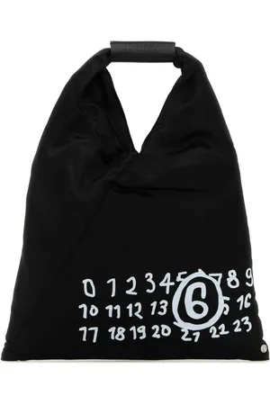 Maison Margiela Dames, Tassen, Zwart, Maat: ONE Size Viscose