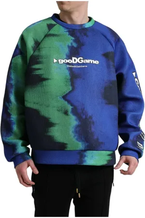 Dolce & Gabbana Heren, Sweatshirts & Hoodies, Veelkleurig, Maat: XL Poliester