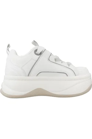 Buffalo Dames, Schoenen, Wit, Maat: 40 EU