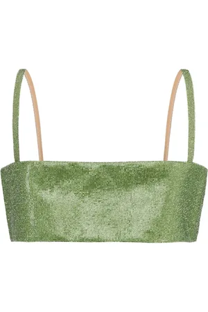 Nué Notes Dames, Tops, Groen, Maat: S