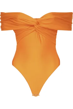 Andamane Dames, Badkleding, Oranje, Maat: XS Polyamide