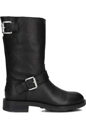 Shabbies Amsterdam Dames, Schoenen, Zwart, Maat: 39 EU Leer