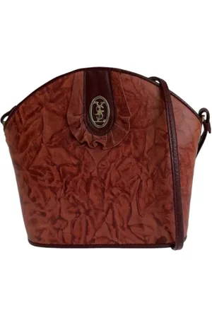 Saint Laurent Dames, Pre-owned, Rood, Maat: ONE Size Leer
