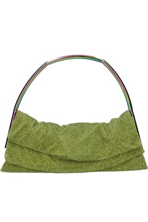 BENEDETTA BRUZZICHES Dames, Tassen, Groen, Maat: ONE Size Satijn