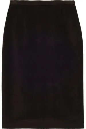 Inès de la Fressange Dames, Rokken, Bruin, Maat: XS Katoen