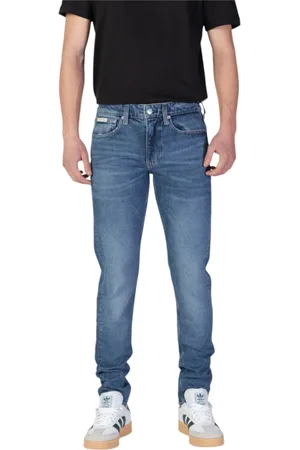 Calvin Klein Heren, Jeans, Blauw, Maat: W32 L32 Katoen