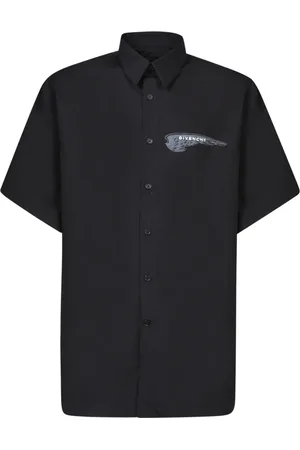 Givenchy Heren, Overhemden, Zwart, Maat: M Katoen