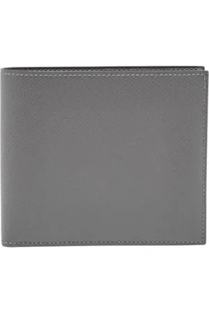 Hermès Heren, Pre-owned, Grijs, Maat: ONE Size Leer
