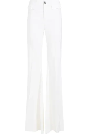 Giambattista Valli Dames, Broeken, Wit, Maat: XS Viscose