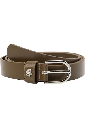 HUGO BOSS Dames, Accessoires, Bruin, Maat: 80 CM Leer