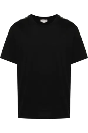 Alexander McQueen Heren, Tops, Zwart, Maat: XL Katoen