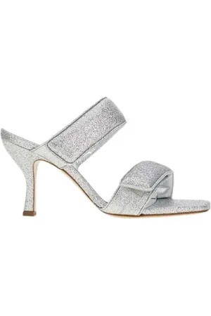 Gia Borghini Dames, Schoenen, Grijs, Maat: 36 EU