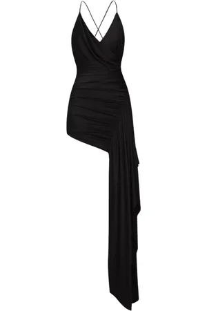 ALEXANDRE VAUTHIER Dames, Jurken, Zwart, Maat: XS Satijn