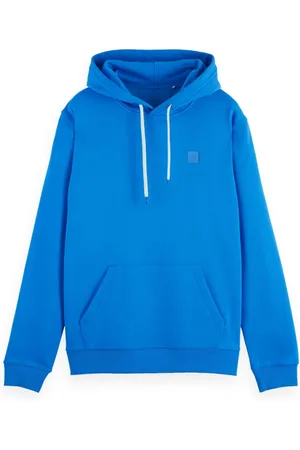 Scotch&Soda Heren, Sweatshirts & Hoodies, Blauw, Maat: M Katoen