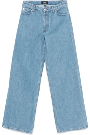 A.P.C. Dames, Jeans, Blauw, Maat: W25 Katoen