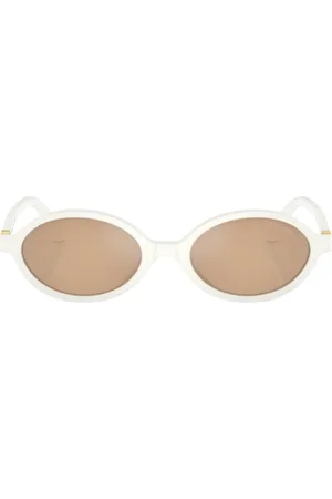Miu Miu Dames, Accessoires, Wit, Maat: 50 MM