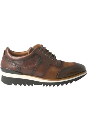 Calce Heren, Schoenen, Bruin, Maat: 44 EU Leer