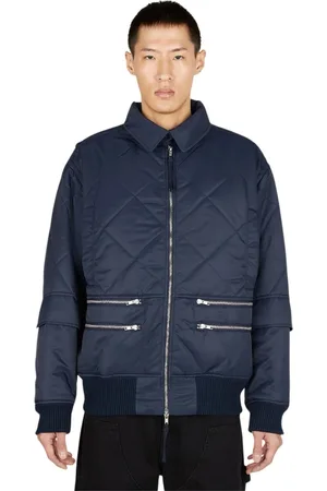 Helmut Lang Heren, Jassen, Blauw, Maat: S Polyamide