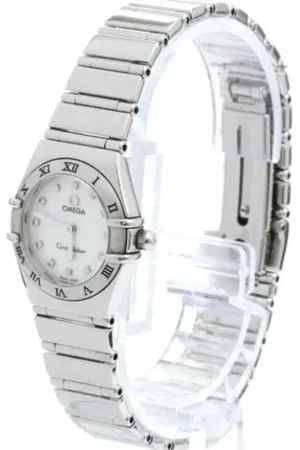 Omega Dames, Pre-owned, Wit, Maat: ONE Size