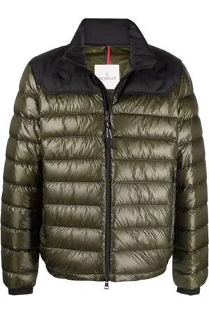 Moncler Heren, Jassen, Groen, Maat: 2XL Polyamide