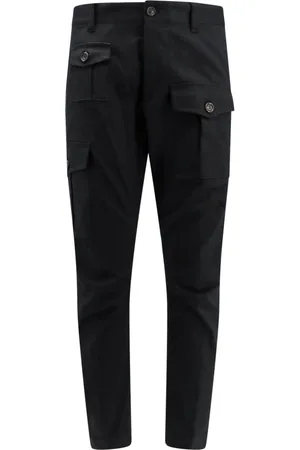 Dsquared2 Heren, Broeken, Zwart, Maat: XL Katoen