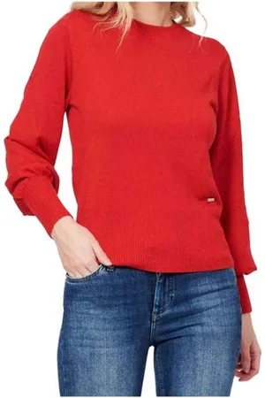 Armani Exchange Dames, Truien, Rood, Maat: XS Wol
