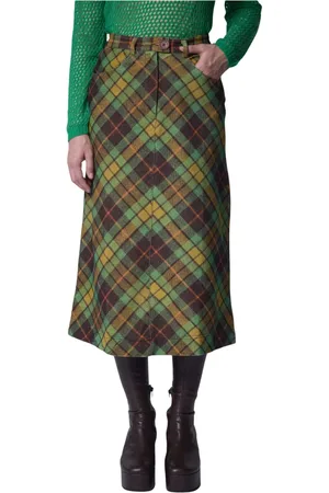 Manoush Dames, Rokken, Groen, Maat: XS Katoen