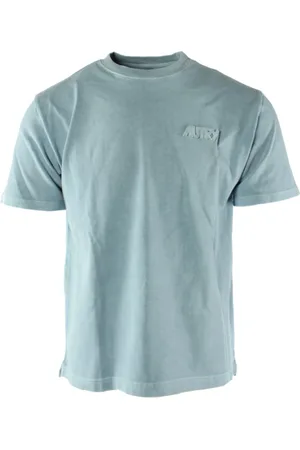 Autry Heren, Tops, Blauw, Maat: S Katoen