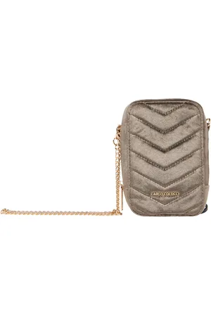 Carlo Colucci Dames, Tassen, Grijs, Maat: ONE Size